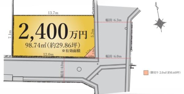京都市伏見区醍醐岸ノ上町の土地