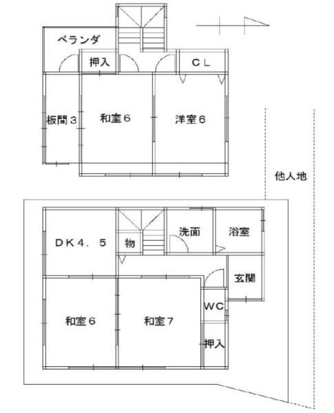 京都市右京区嵯峨天龍寺若宮町の中古一戸建