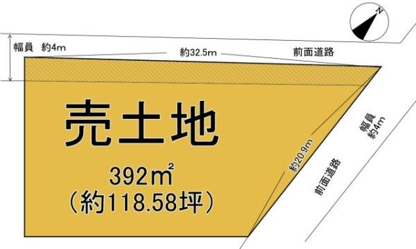 大津市大物の土地