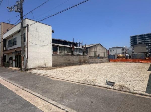 京都市南区東九条南松田町の土地