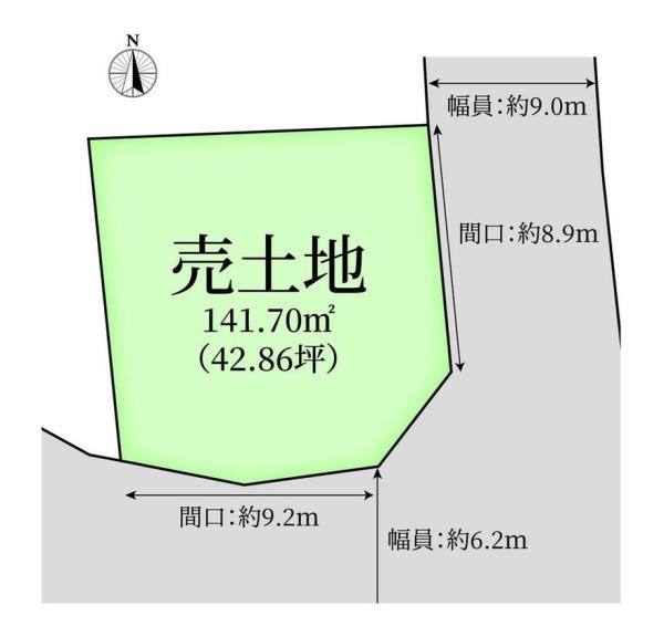 京都市西京区御陵峰ケ堂町２丁目の土地