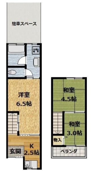 京都市伏見区石田大山町の中古一戸建て