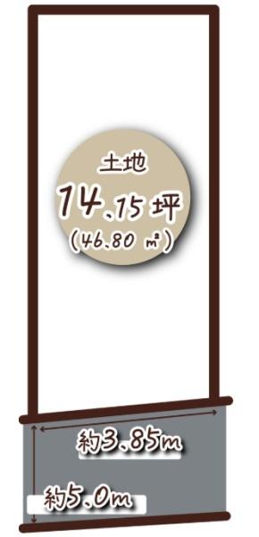京都市山科区西野山欠ノ上町の土地
