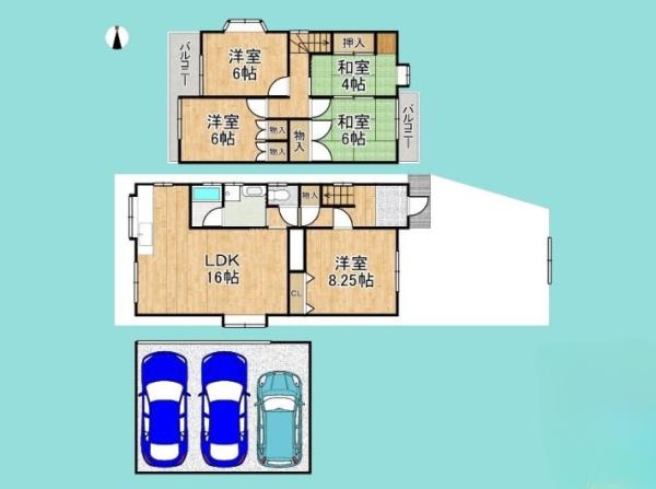 京都市伏見区醍醐南端山町の中古一戸建