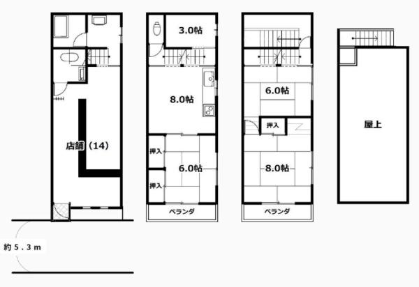 京都市右京区太秦桂木町の中古一戸建て