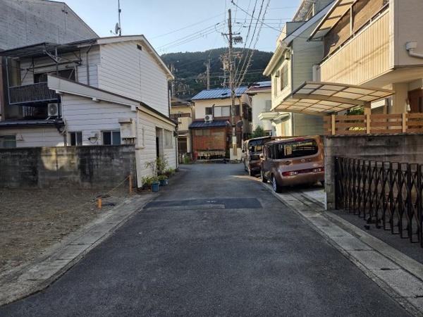 京都市山科区四ノ宮川原町の土地