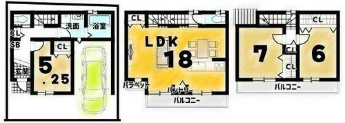 京都市右京区西京極南方町の土地