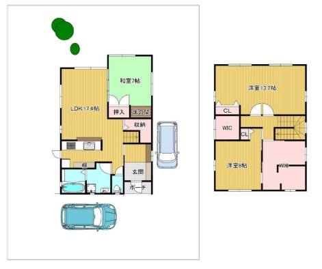 京都市西京区御陵峰ケ堂町２丁目の中古一戸建