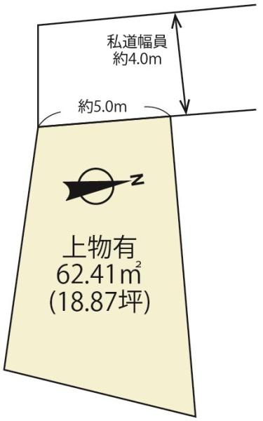 大津市二本松の売土地