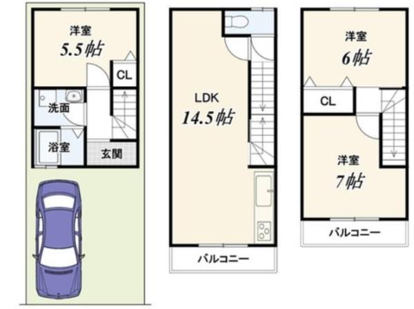 京都市伏見区向島丸町の中古一戸建