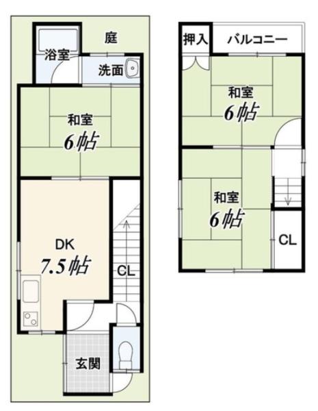 京都市右京区嵯峨野有栖川町の中古一戸建て