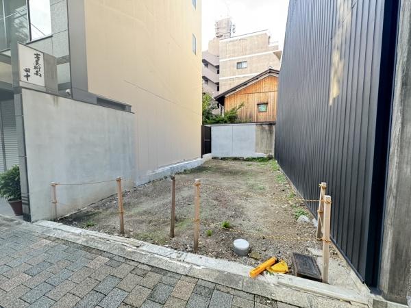 京都市中京区寺町通二条下る榎木町の土地(現地土地写真)