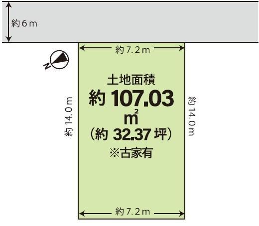 京都市山科区小山谷田町の売土地
