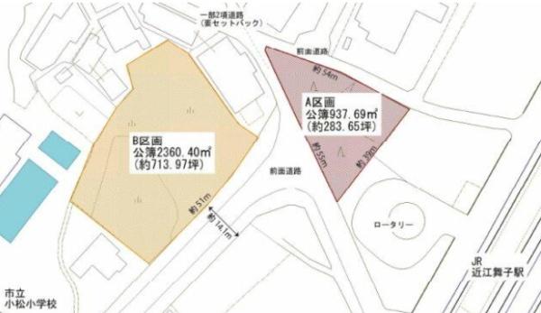 大津市南小松の土地