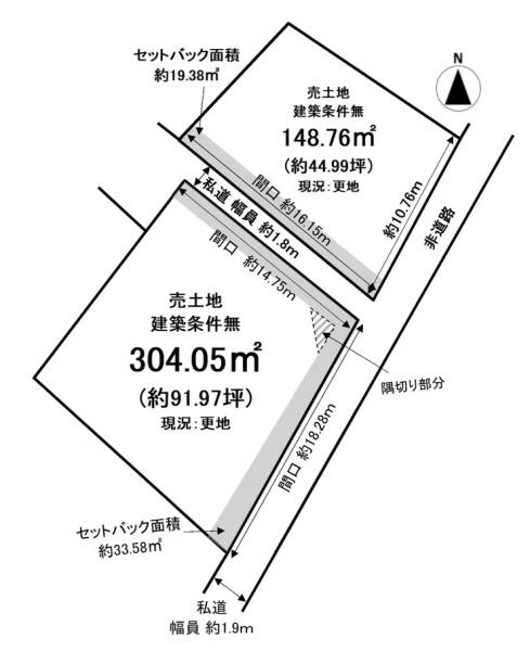京都市伏見区久我石原町の土地