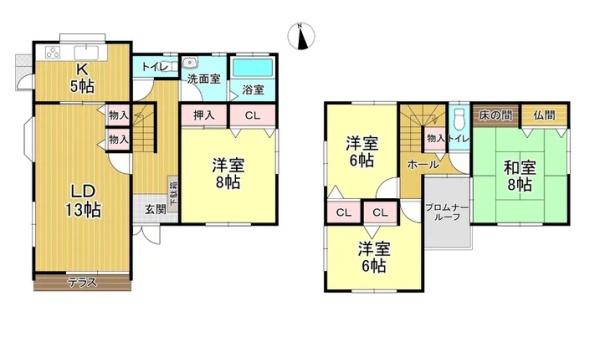 大津市青山３丁目の中古一戸建て