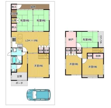 大津市千町１丁目の中古一戸建て