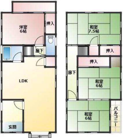 大津市昭和町の中古一戸建て