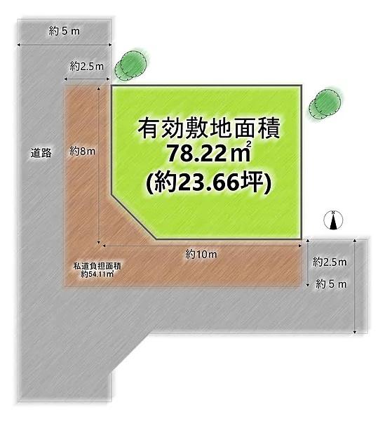 京都市西京区山田久田町の売土地