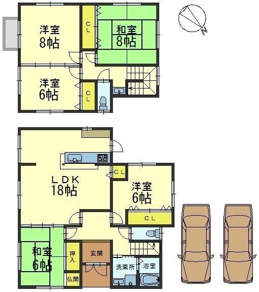 大津市木の岡町の中古一戸建