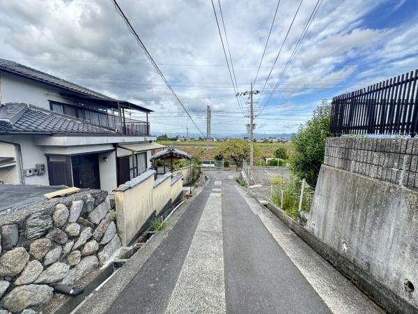 大津市和邇北浜の土地(前面道路含む現地写真)