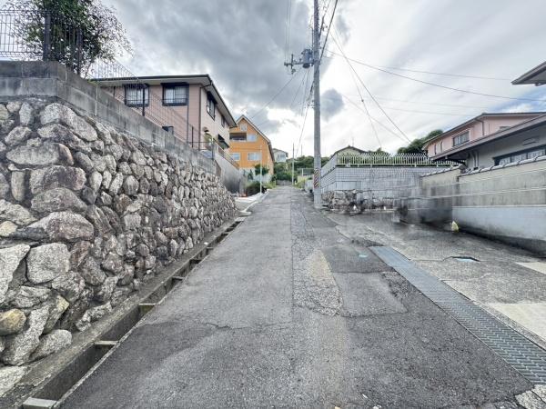 大津市和邇北浜の土地(前面道路含む現地写真)