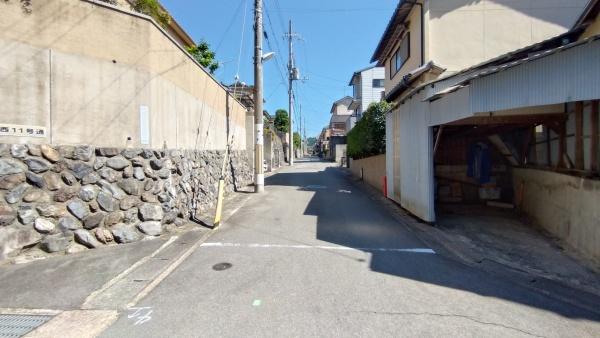京都市山科区四ノ宮小金塚の土地
