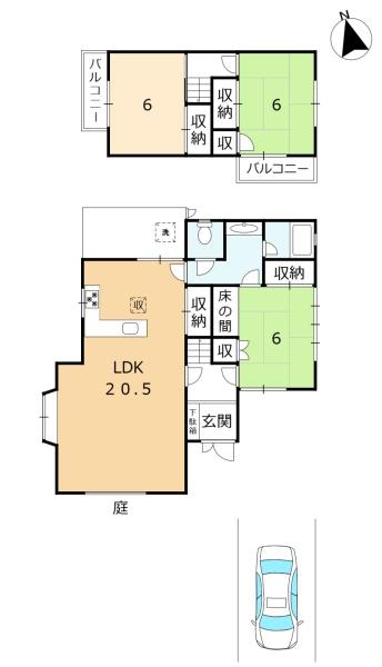 大津市千町１丁目の中古一戸建