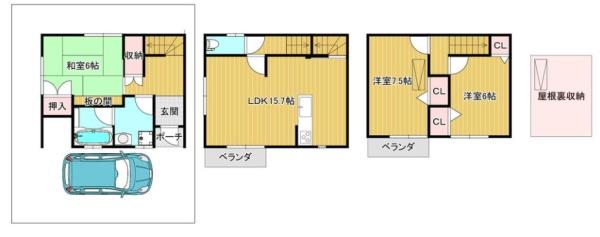 京都市南区吉祥院池田町の中古一戸建て