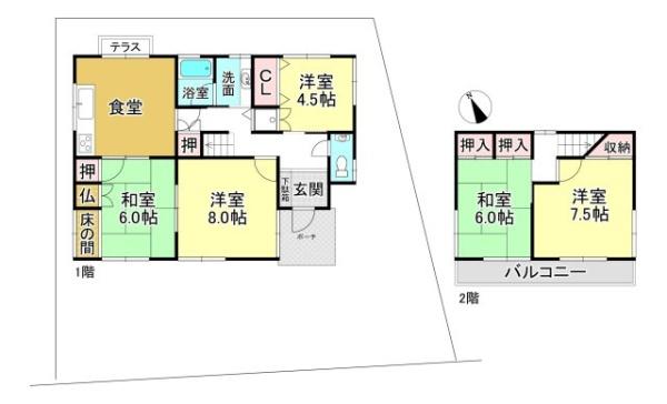大津市真野１丁目の中古一戸建て