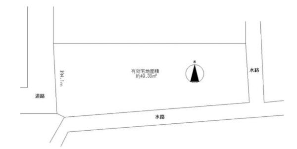 京都市右京区太秦奥殿町の土地