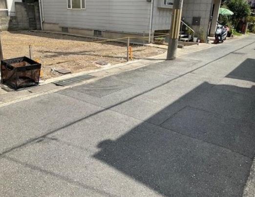 京都市右京区梅津林口町の土地