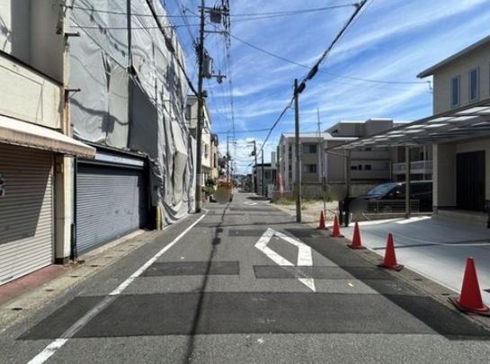 京都市山科区北花山中道町の土地