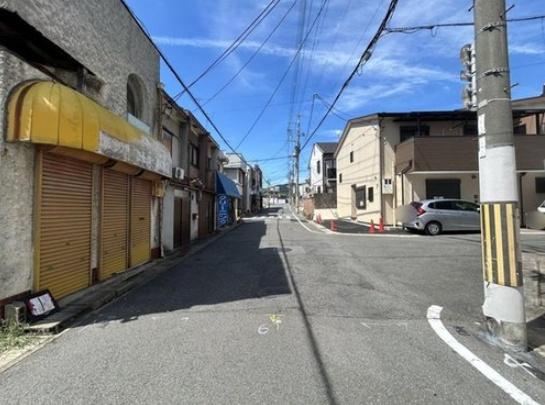 京都市山科区北花山中道町の土地