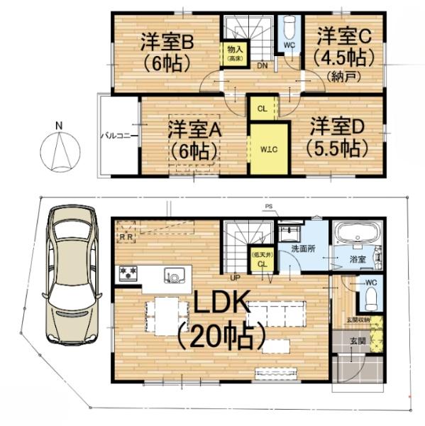 京都市伏見区醍醐柏森町の新築一戸建