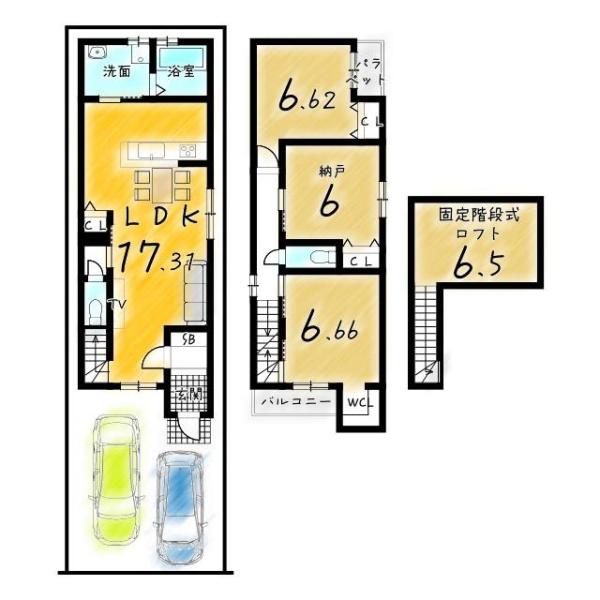 京都市南区唐橋高田町の土地