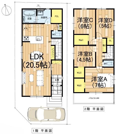 大津市滋賀里１丁目の新築一戸建
