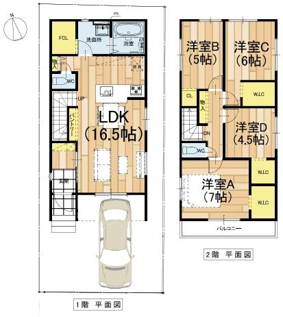 大津市滋賀里１丁目の新築一戸建