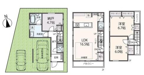 京都市山科区音羽初田町の新築一戸建