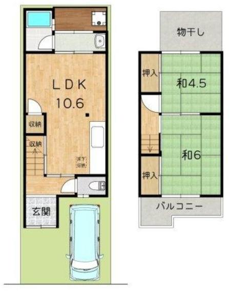 京都市伏見区醍醐御園尾町の中古一戸建