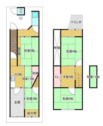 京都市下京区富田町の中古一戸建て