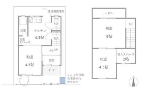 京都市山科区椥辻番所ケ口町の中古一戸建て