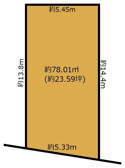 京都市伏見区醍醐切レ戸町の売土地