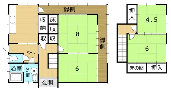 京都市左京区岩倉幡枝町の中古一戸建て