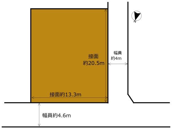 京都市左京区岩倉幡枝町の売土地