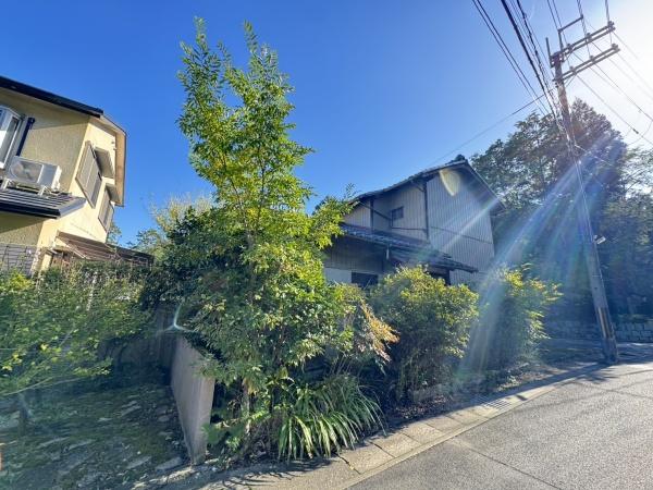 京都市左京区岩倉幡枝町の土地(現地土地写真)