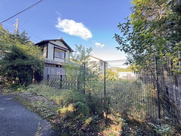 京都市左京区岩倉幡枝町の土地(現地土地写真)