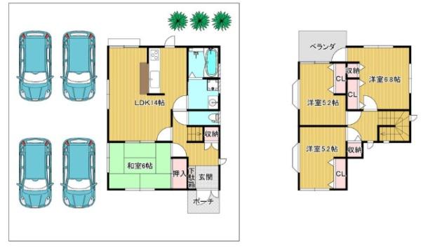大津市大石中５丁目の中古一戸建て