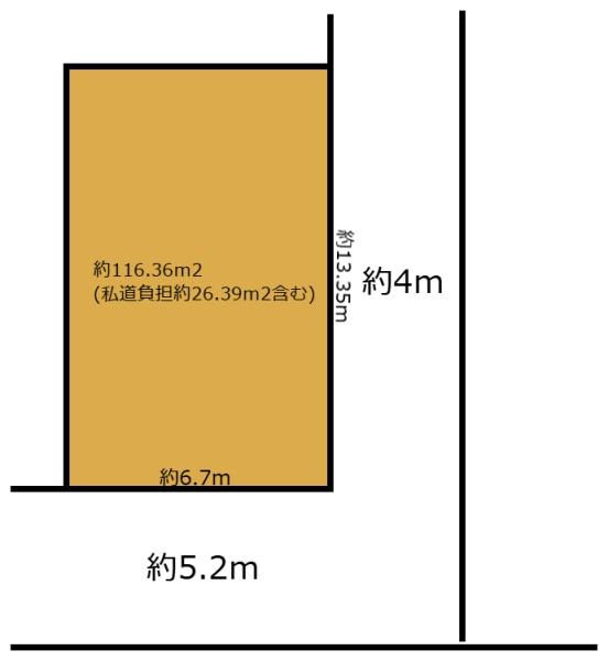 京都市山科区日ノ岡石塚町の土地