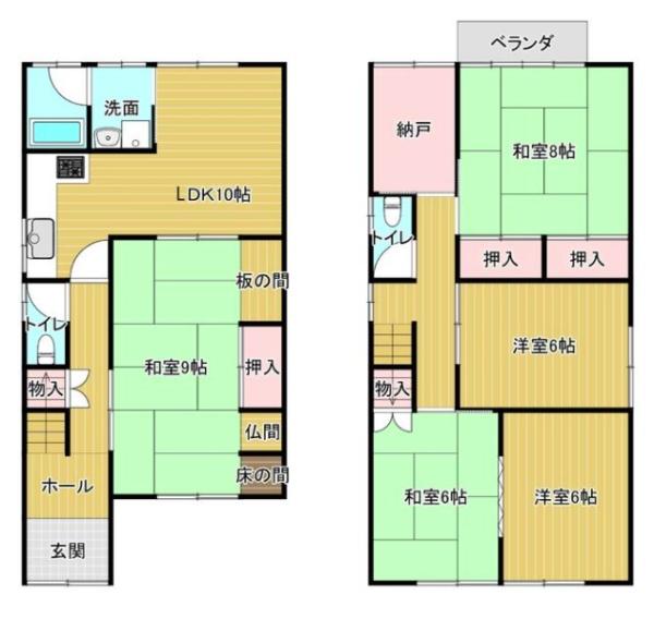 京都市山科区西野楳本町の中古一戸建て